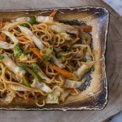 Asian Style Noodles With Vegetable
