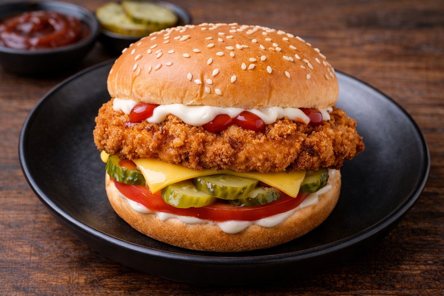CHICKEN BURGER