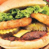 Ring Chicken Burger