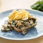 Mushroom Egg - Semi Scrambled