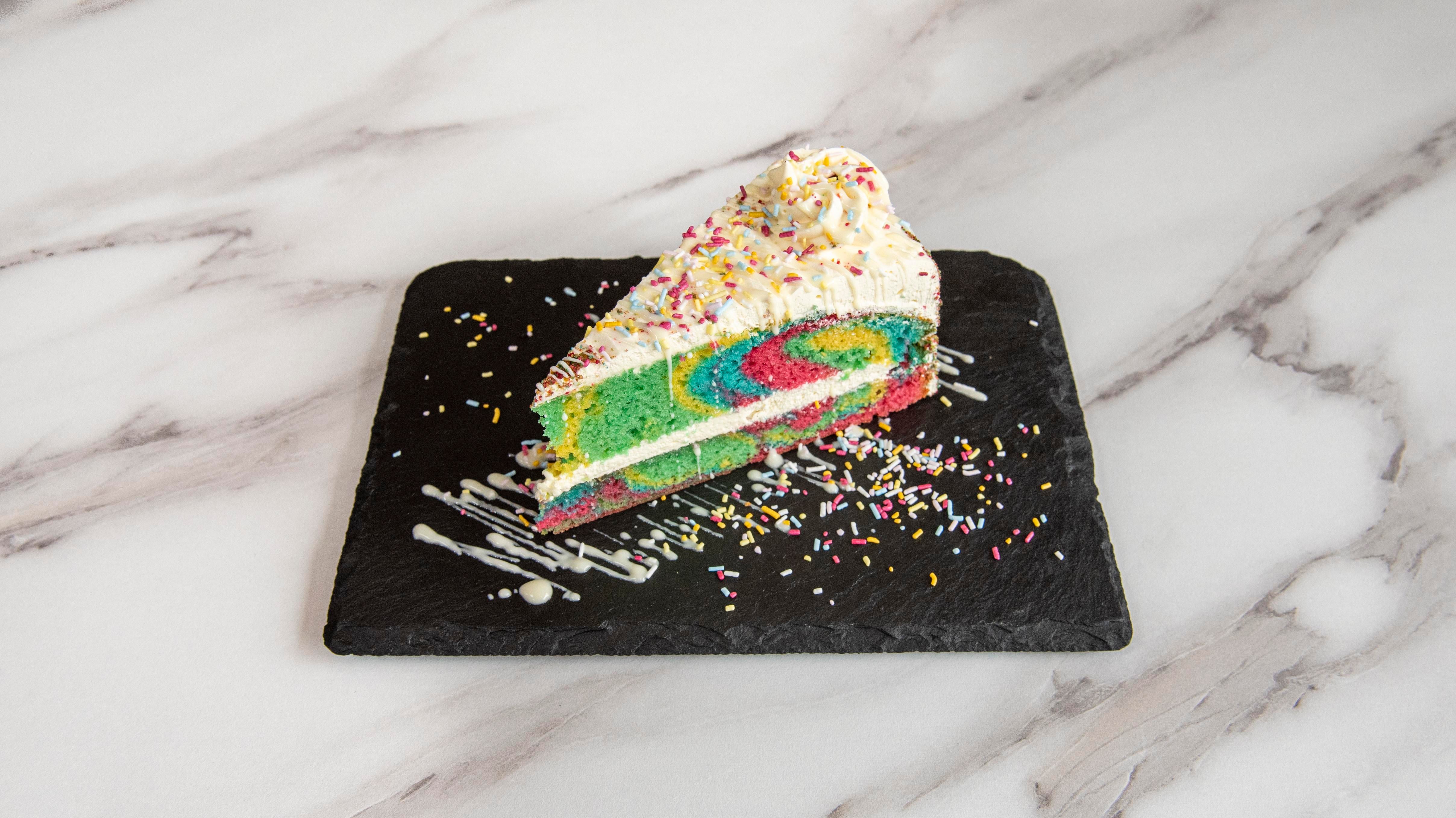 Rainbow Cream Cake