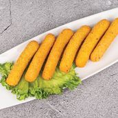 Fried mozzarella sticks