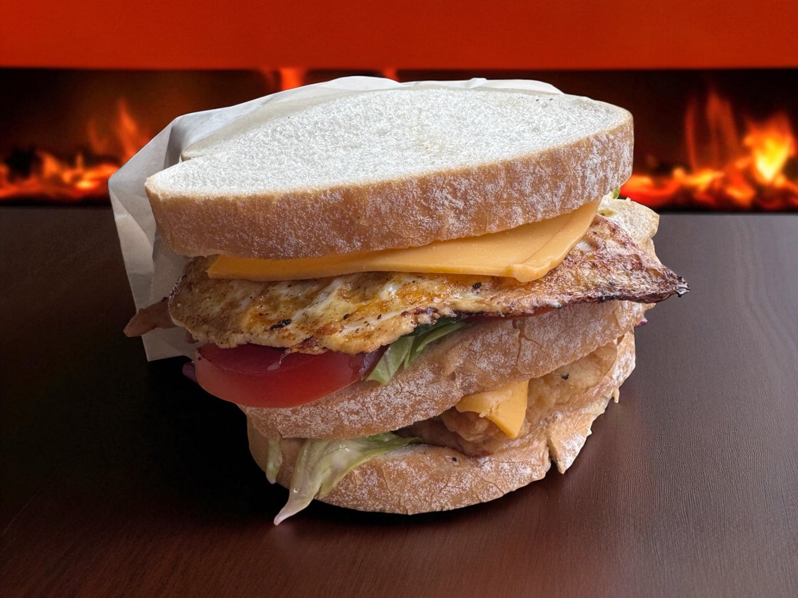 Early Bird Crunch Sandwich