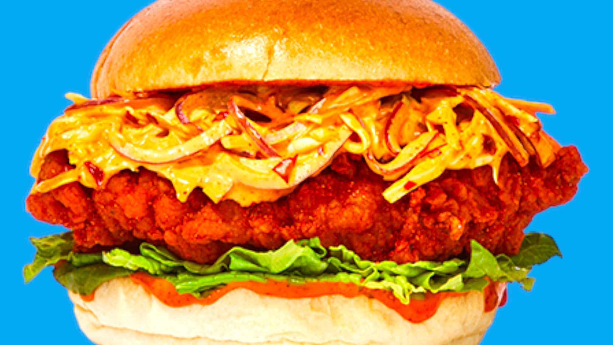 Buffalo Chicken Burger