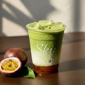 Passion Fruit Matcha