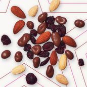 Nuts Fruits And Chocolate Bar