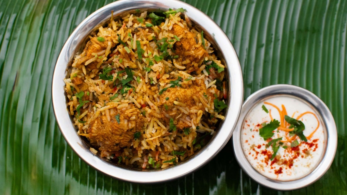 Hyderabadi Chicken Dum Biryani