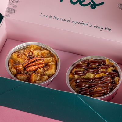Small mini puddings box