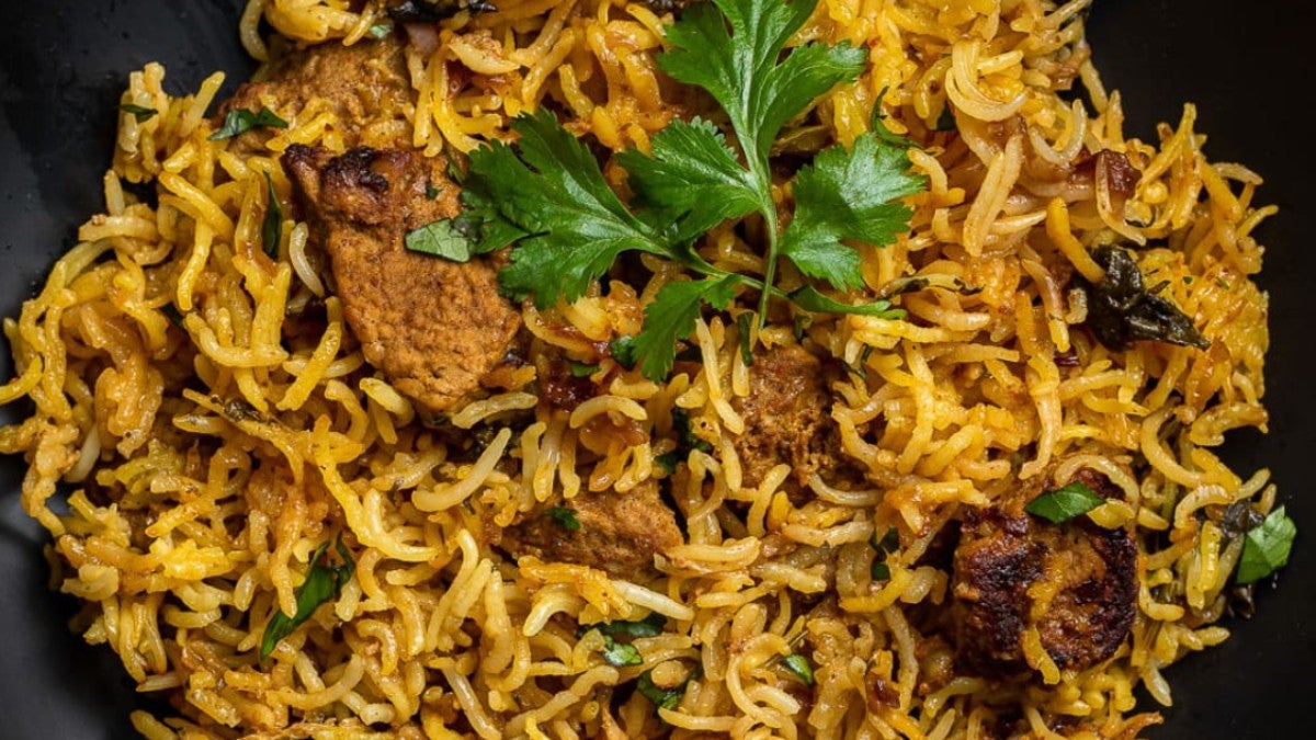 Meat Biryani