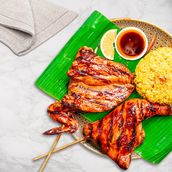 Half BBQ With 1 Side