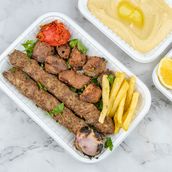 Mixed tikka + kebab