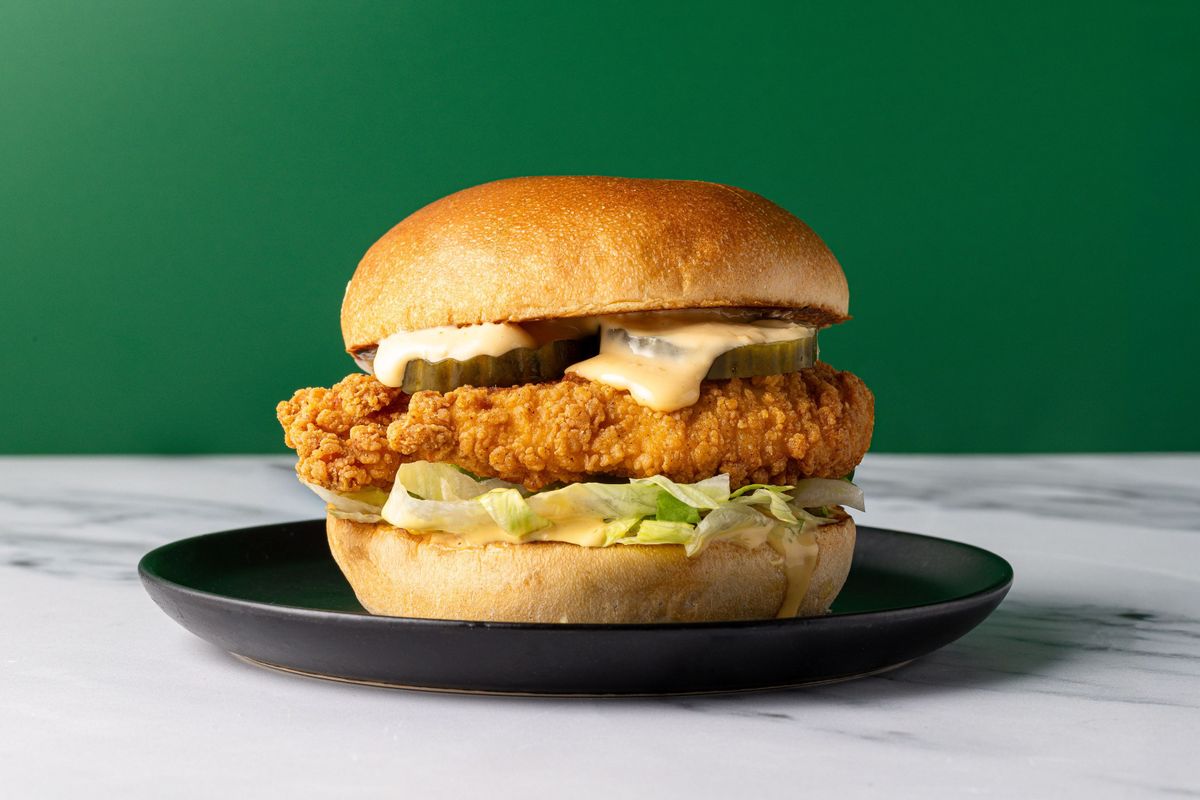 Ting Chicken Burger