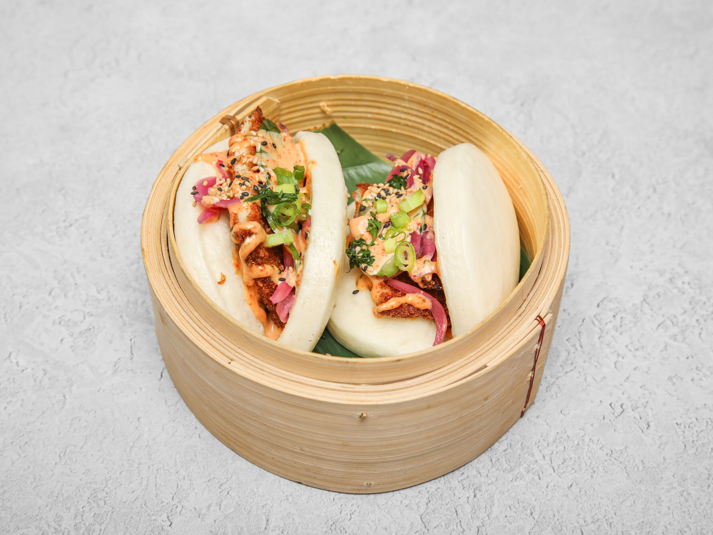 Prawn Katsu Bao buns