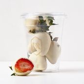 White Strawberries Cup