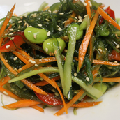  Japanese style seaweed salad