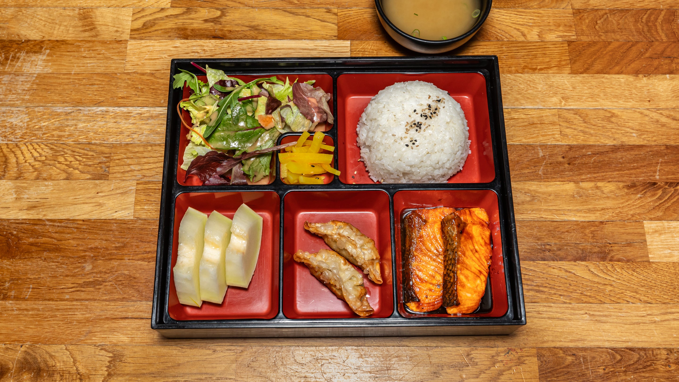 Salmon Teriyaki Bento