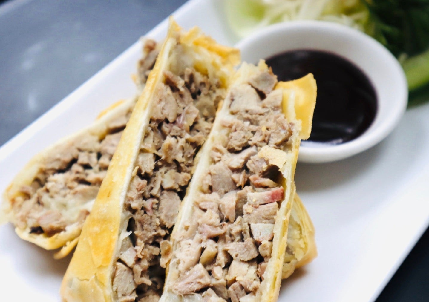 Crispy Duck Rolls