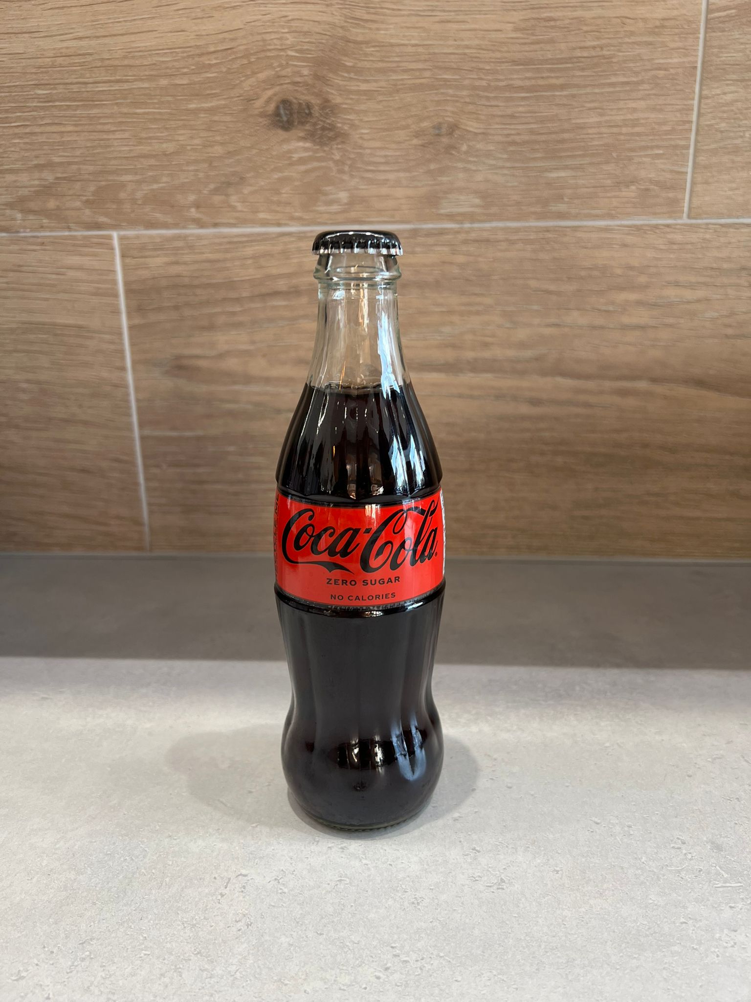 Coke zero glass bottle 330ml