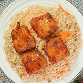 Fish Tikka Afghani Pulao