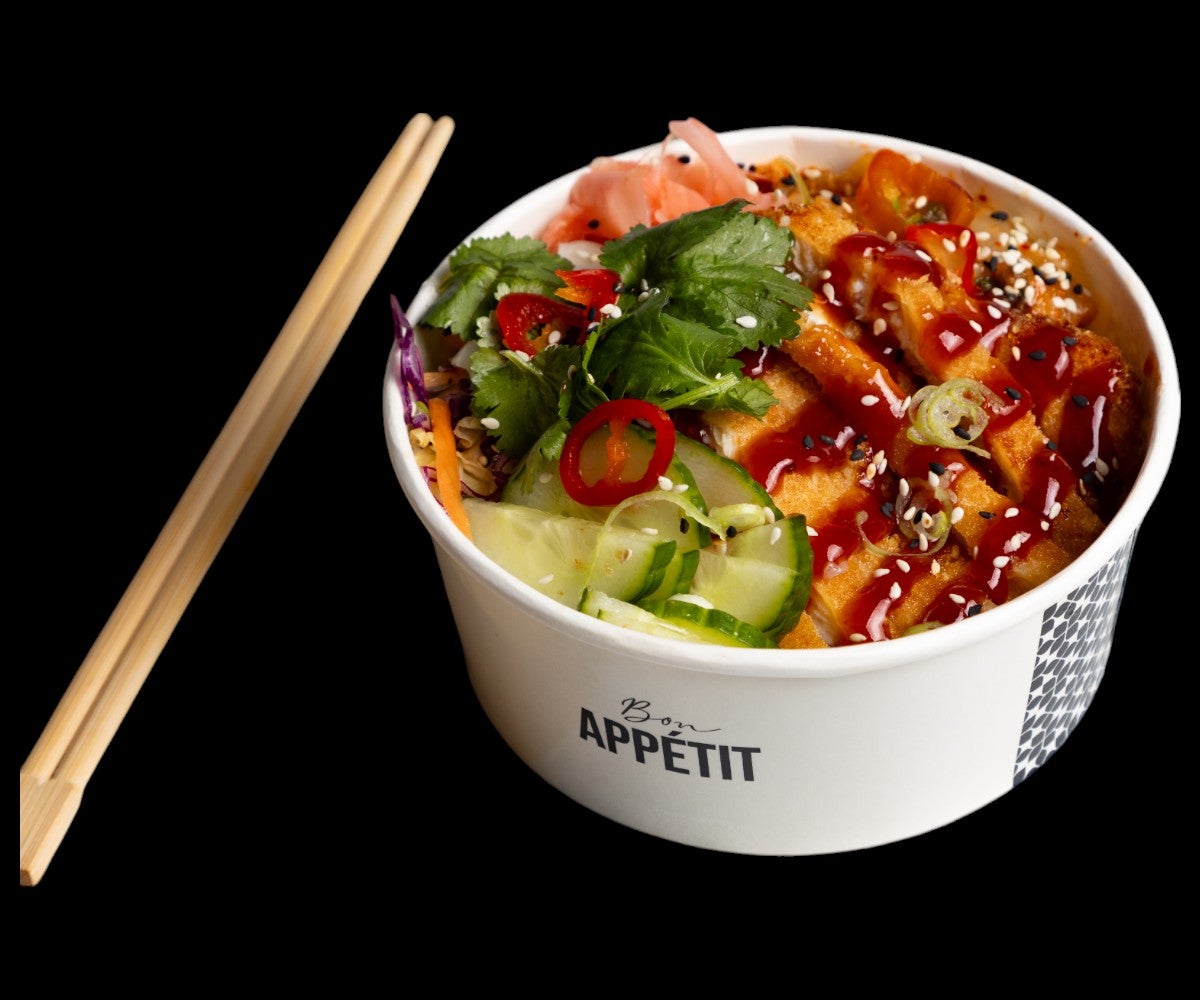 Crispy Aubergine Bibimbap