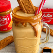 Lotus Nutella Milkshake