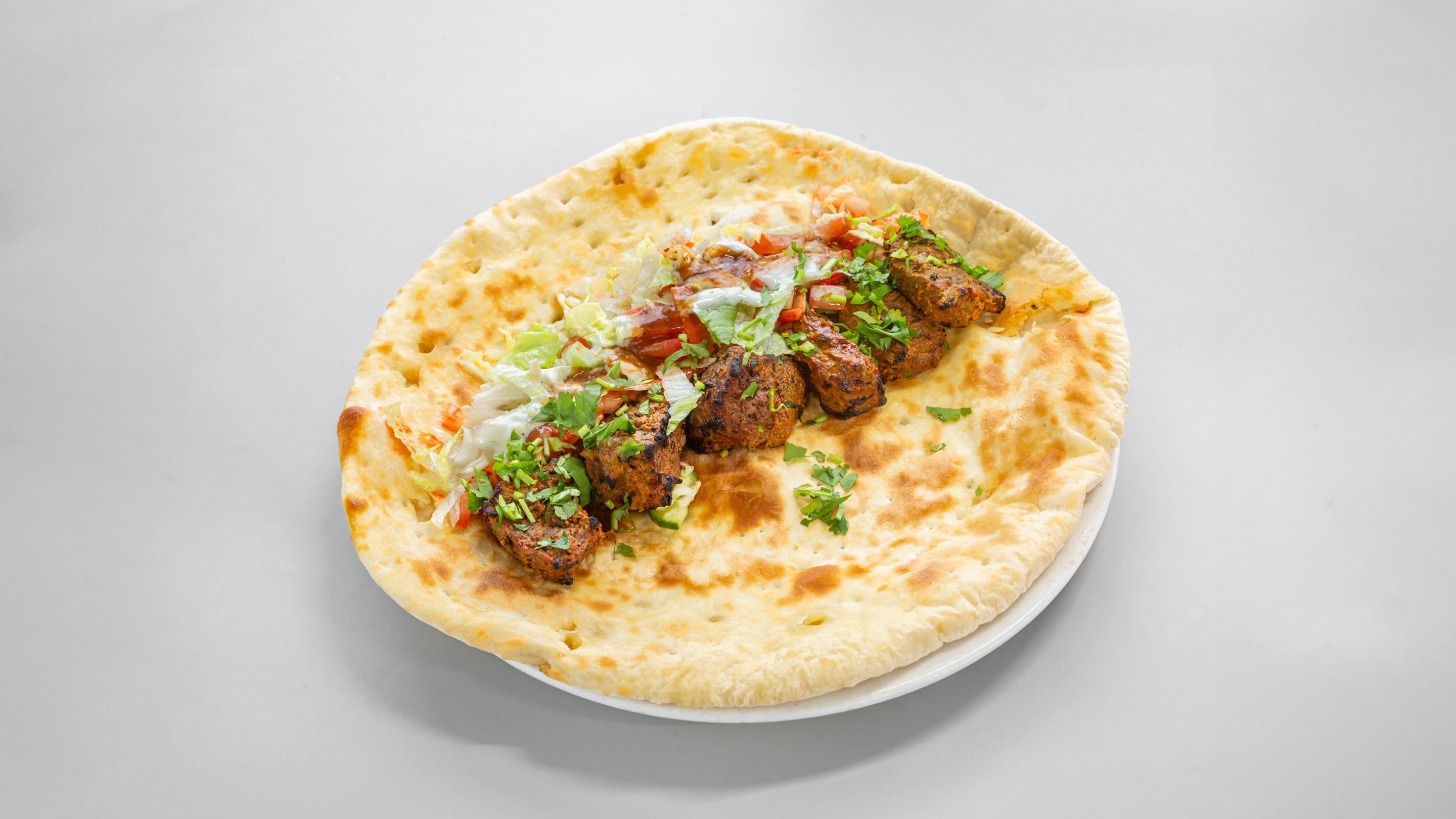 Lamb Tikka on Naan