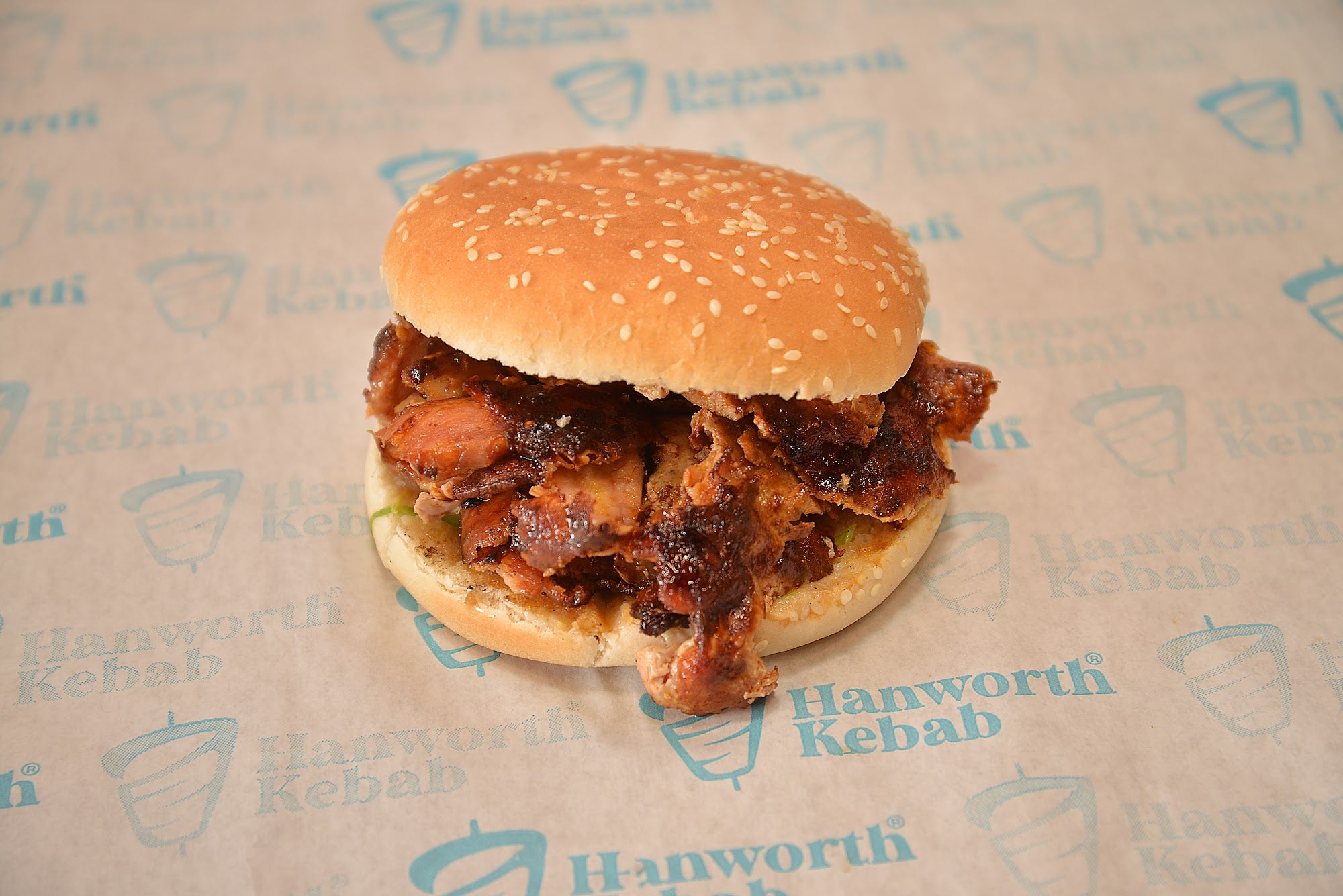 Chicken doner in bun
