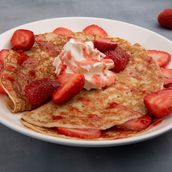 Strawberry Crepes	
