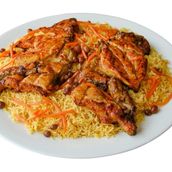 Full Chicken B.B.Q with Bukhari Rice