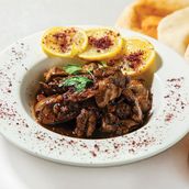 Kebda Chicken With Pomegranate Molasses