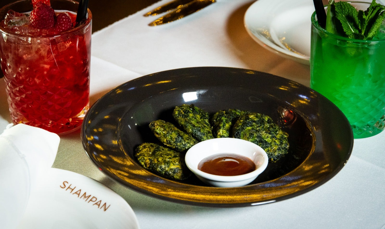 Hariyali Spinach & Green Kebab (V)
