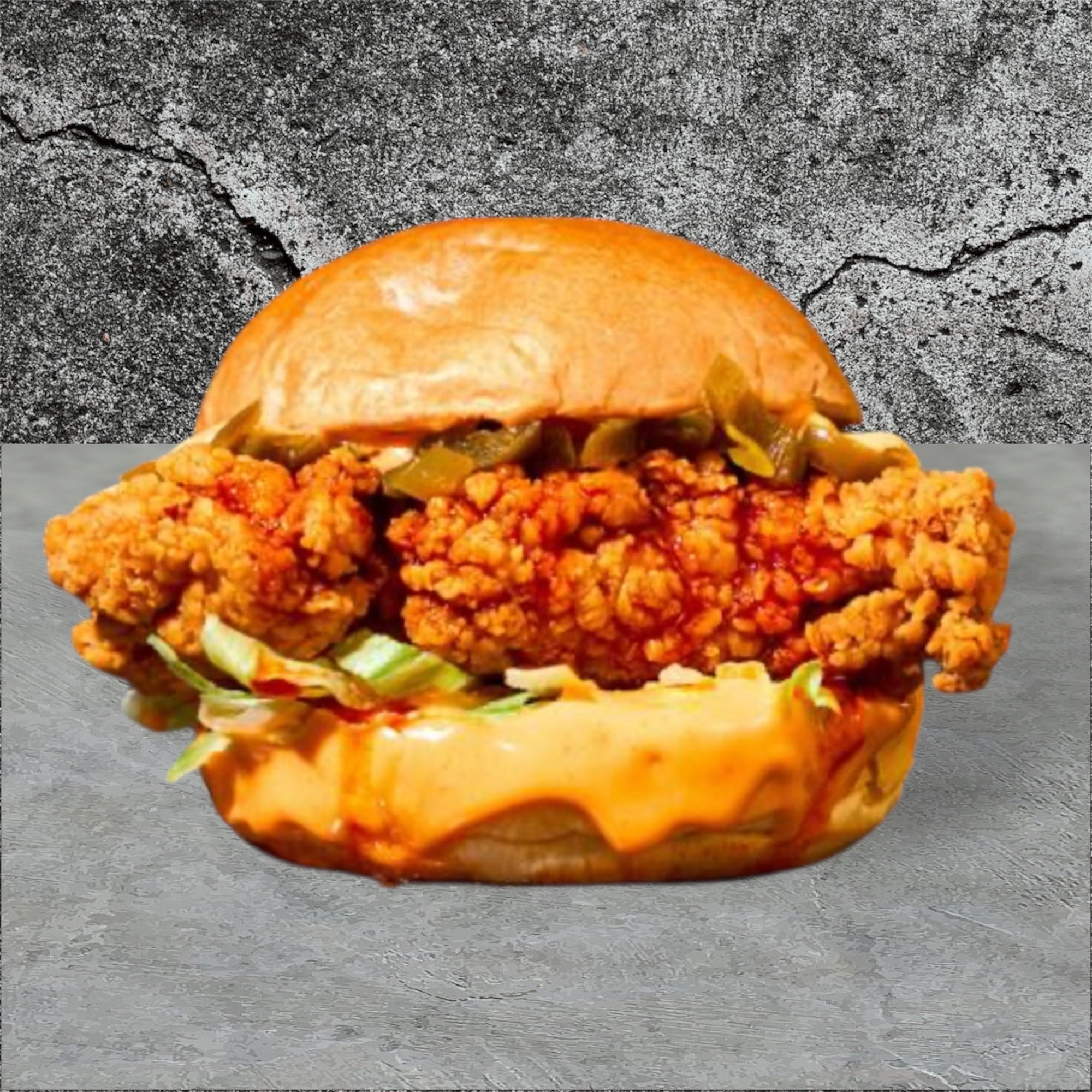 Hot Honey Chicken Burger