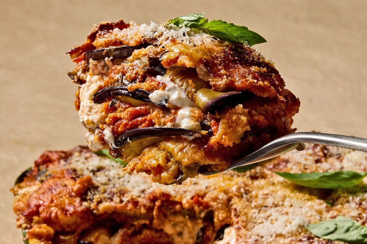 Aubergine parmigiana, Sicily's favourite