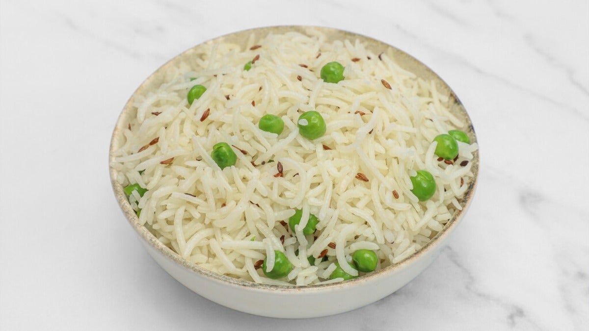 Pea and Jeera Pulao