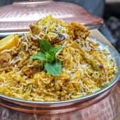 Hyderabadi Dum Mutton Biryani