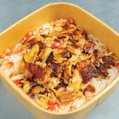 Chicken Shawarma With Rice