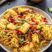 Paneer Tikka Biryani