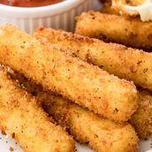 Homemade Mozzarella Sticks