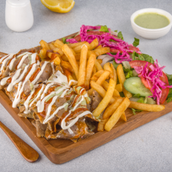 Doner Over Chips