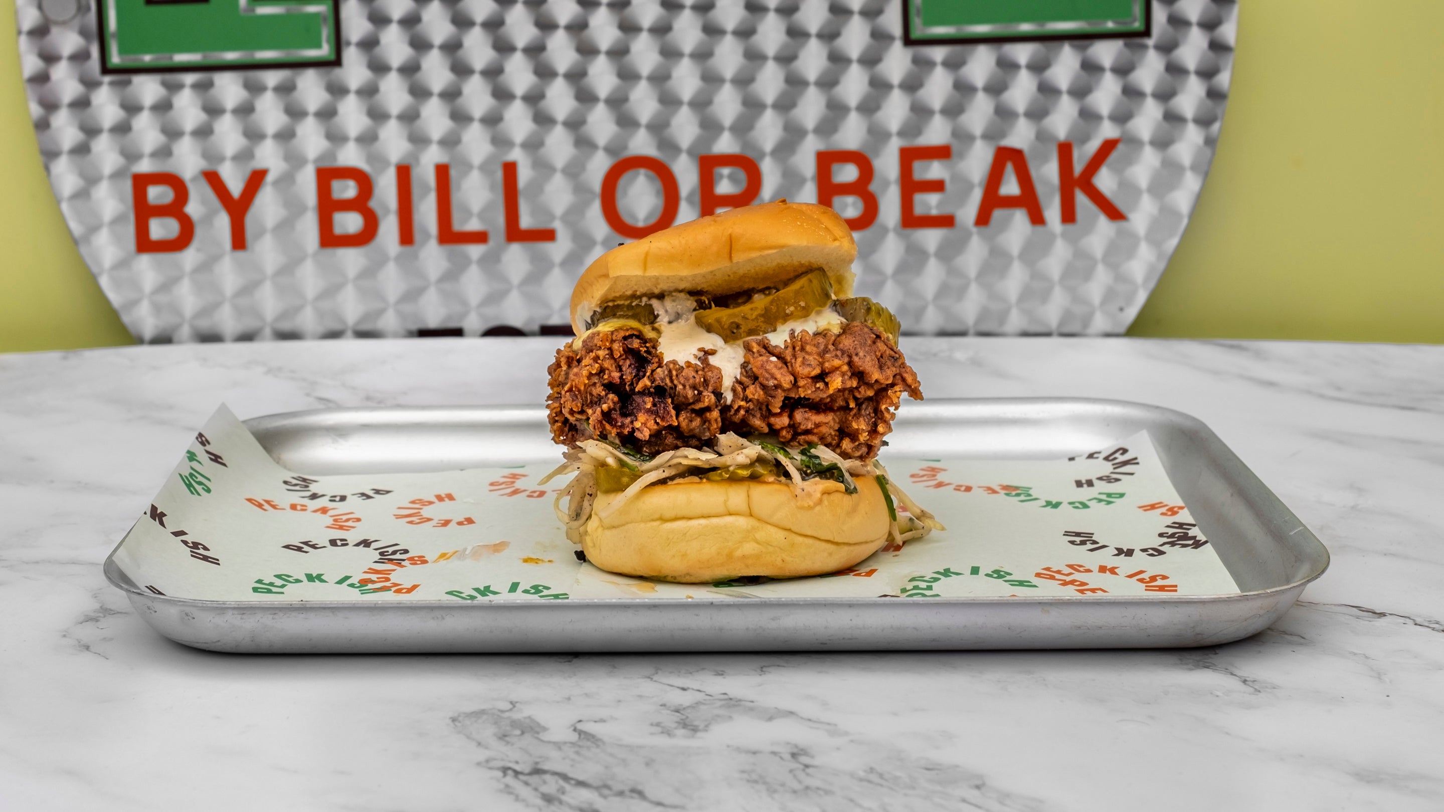 Honey Butter Fried Chicken Burger