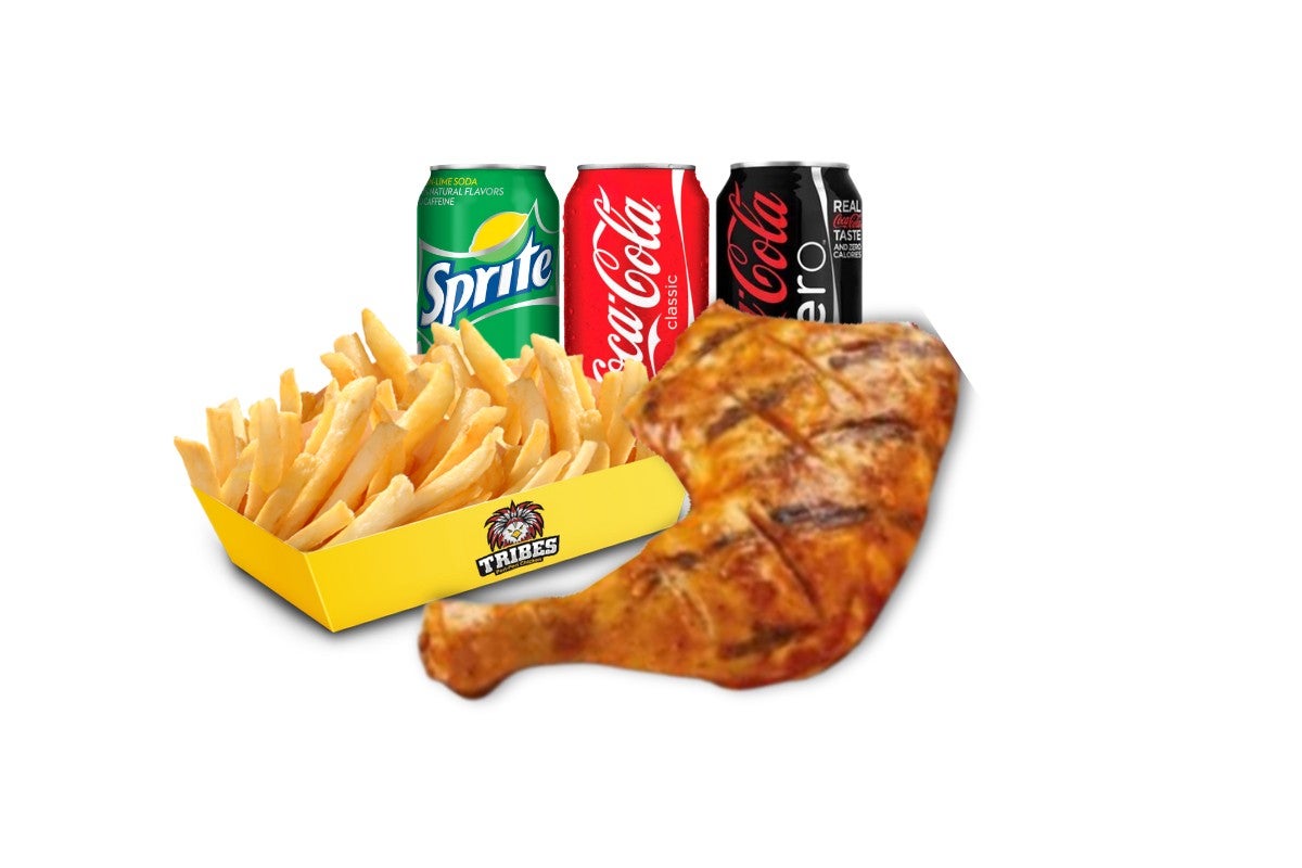 Quarter Leg Peri Peri Chicken - Meal