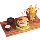 BBQ Steakstack Burger
