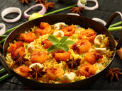 Mast Prawn Biryani