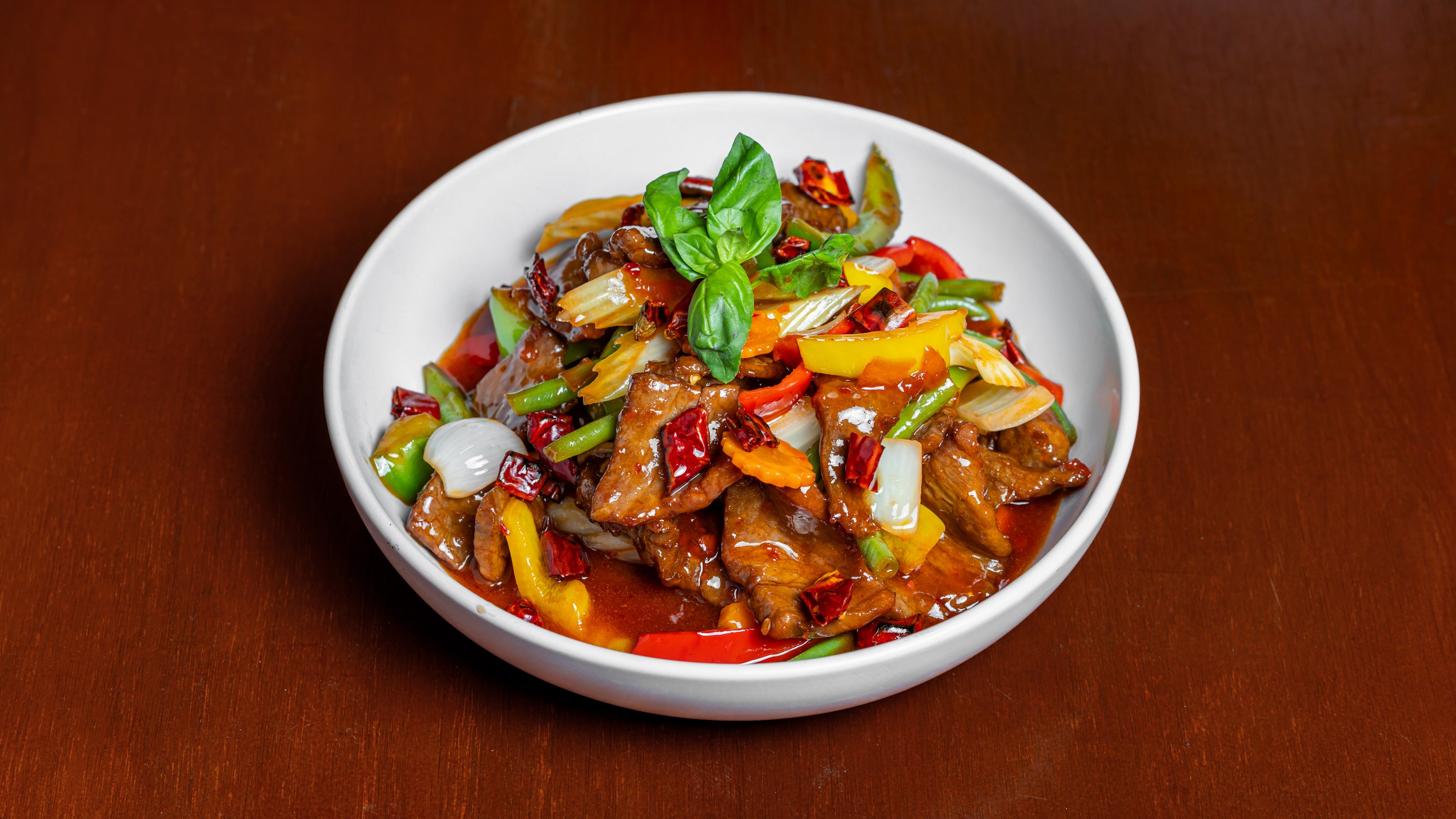Black bean beef