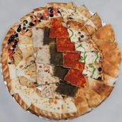 Plate of cut pastries 5 KWD