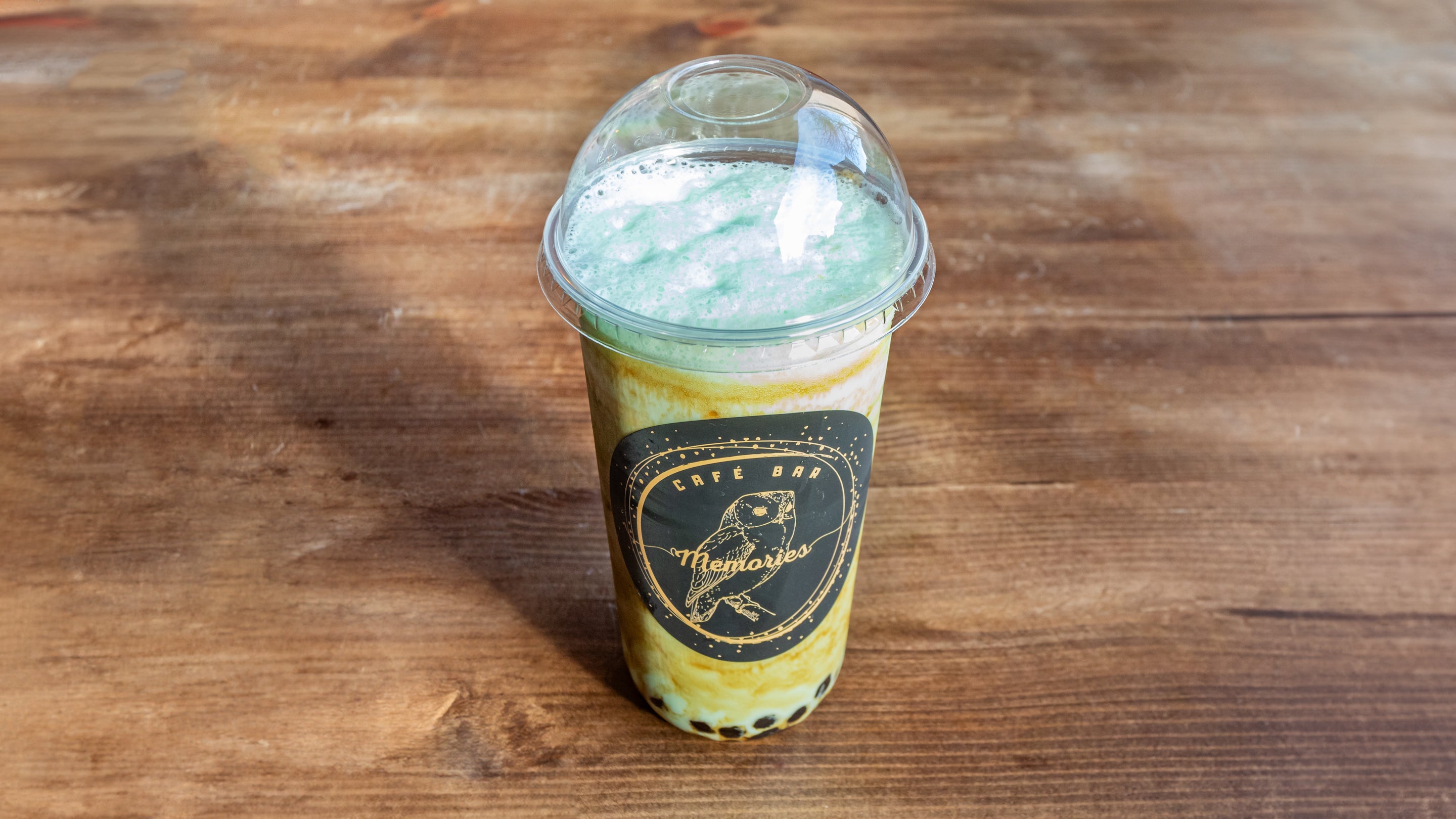 Brown Sugar Mint Bubble Milk