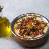 Fatteh With Olive Oil