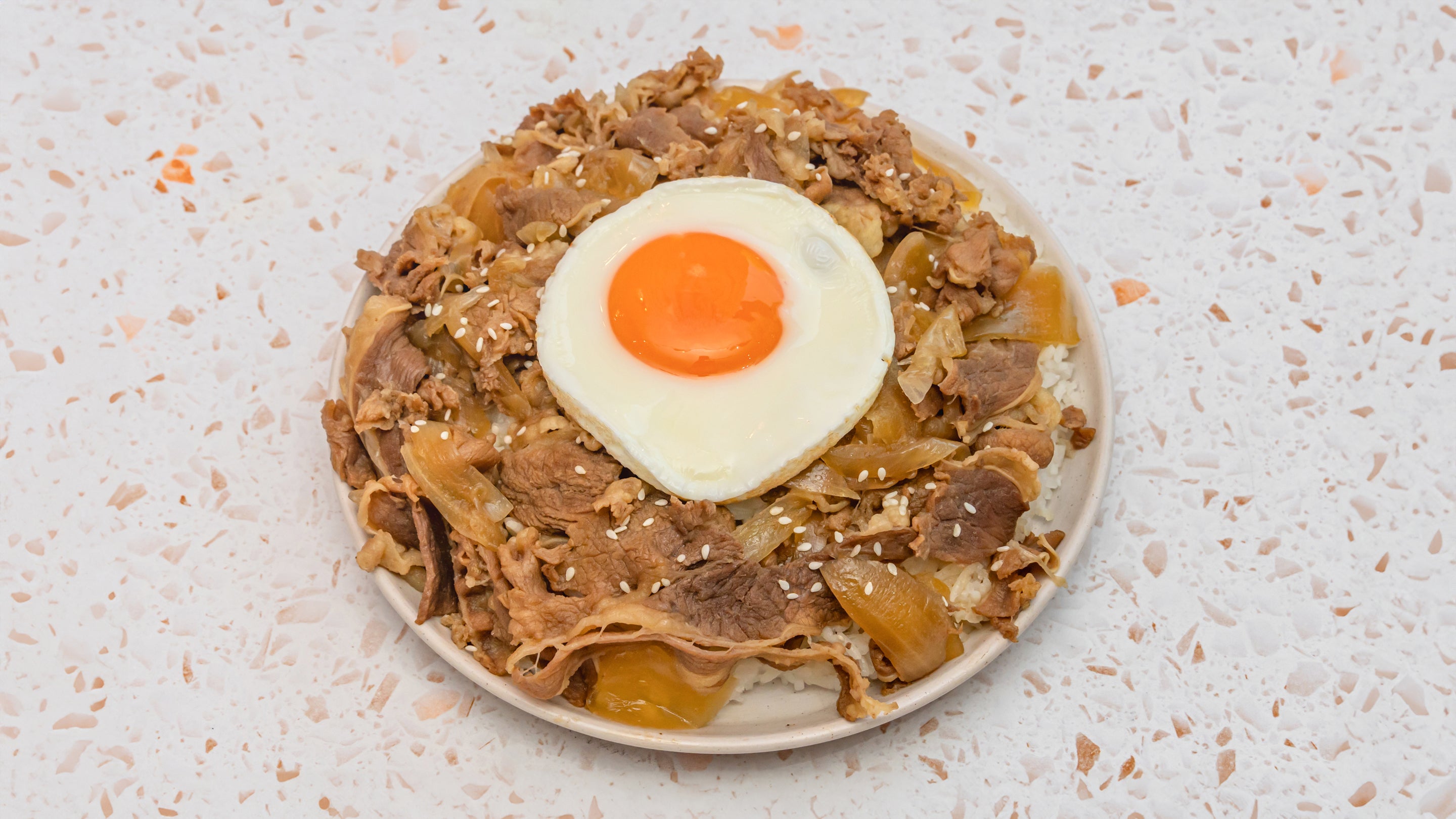 sliced beef Combo日式肥牛饭