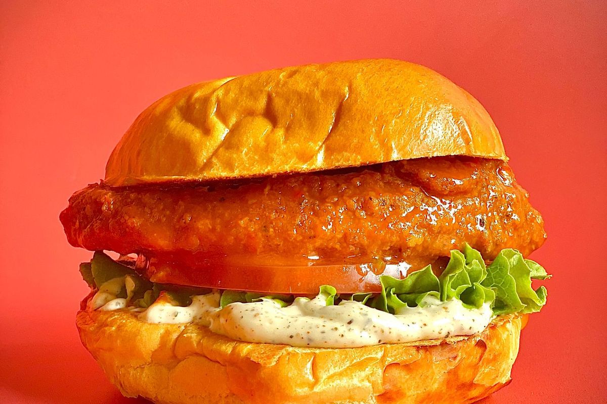 Peri Peri Vegan Chic'n Burger