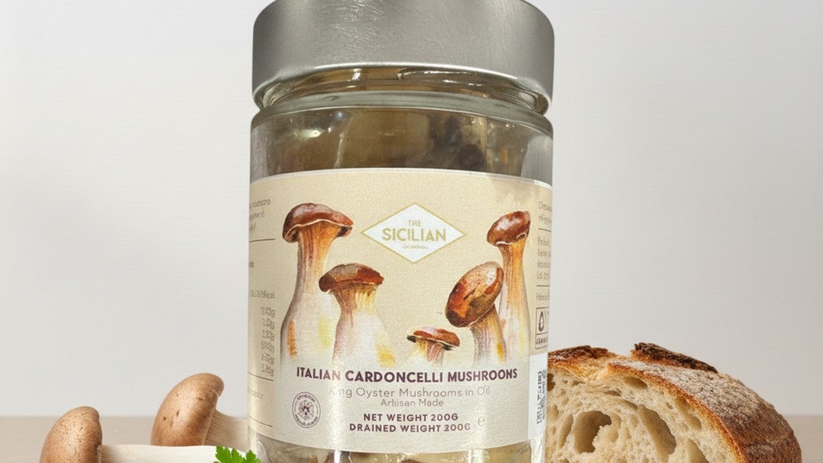 Cardoncelli Mushrooms in Oil The Sicilian